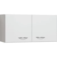 Шкаф двустворчатый 60x30 см белый Runo Рондо 00000001089                 