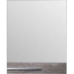Изображение товара зеркальный шкаф 60x75 см железный камень/белый r runo вудлайн 00-00001345