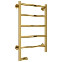 Полотенцесушитель электрический 600x400 золотой МЭМ левый Сунержа Галант 2.0 03-5200-6040