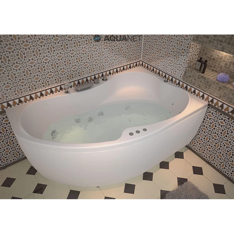 Акриловая ванна 169,x109,4 см правая Aquanet Capri 00205387