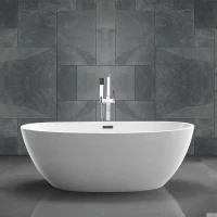 Акриловая ванна Vincea VBT-404-1700 170x85 см, отдельностоящая, белый