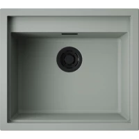 Кухонная мойка Omoikiri Artceramic Sintesi 57-WG wind green 4997143 57x50 см, зеленый