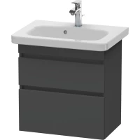 Тумба графит матовый 58 см Duravit DuraStyle DS647904949