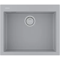 Кухонная мойка Paulmark Acrystone Decoration Urban grey PM936051-UGR 60x51 см, серый