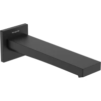 Излив для ванны Hansgrohe Tecturis E 73410670 210 мм, черный матовый