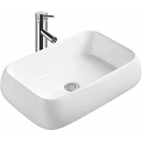 Раковина-чаша CeramaLux 9239 60x40 см, накладная, белый