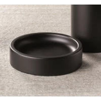 Мыльница Stil Haus Tondo 1204(NE) настольная, черный