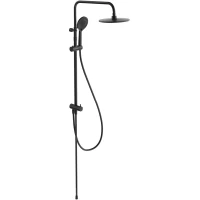 Душевая стойка Kerama Marazzi Fonte FO.101.KM.BLK.M 229 мм, черный матовый