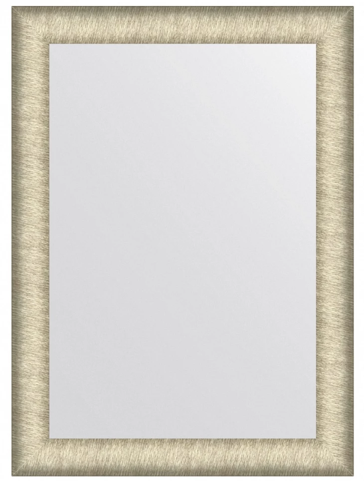 Зеркало 53x73 см брашированное серебро Evoform Definite BY 7604 зеркало 70x90 см брашированное серебро evoform octagon by 7427