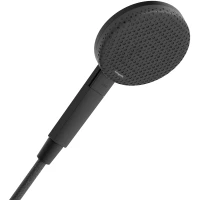 Душевая лейка Hansgrohe Raindance Alive Select S 24500670 125 мм, 3 режима, черный матовый