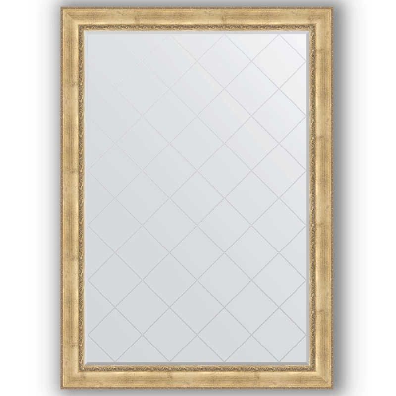 Зеркало 137x192 см состаренное серебро с орнаментом Evoform Exclusive-G BY 4514