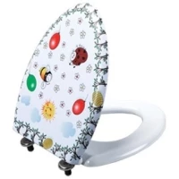 Сиденье для унитаза с микролифтом Creavit Cocuk Decor KC0802.01.1000E