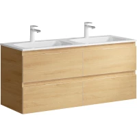 Тумба с раковиной дуб золотой 121,8 см Aqwella 5 Stars Accent ACC0112DZ + Mal.12.04.D