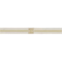 Бордюр Роял кофейный светлый AD\F484\60049 6,3x60 глянцевый