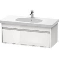 Тумба белый глянец 100 см Duravit Ketho KT666802222
