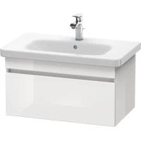 Тумба белый глянец 73 см Duravit DuraStyle DS638102222