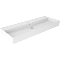 Раковина Visobath Lila 73520 121,4x46,9 см, накладная, белый