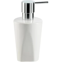 Дозатор для жидкого мыла Stil Haus Liz LZ30AP(08-BI) настольный, хром/белый