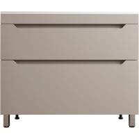 Тумба под раковину Style Line Остин ЛС-00002401 99,8 см, напольная, кремовый матовый