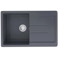 Кухонная мойка Ulgran антрацит U-507-343