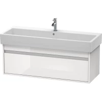 Тумба белый глянец 115 см Duravit Ketho KT668902222
