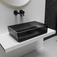 Раковина 60x40 см Abber Kristall AT2803Onyx