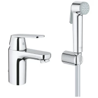 Смеситель для раковины с гигиеническим душем Grohe Eurosmart Cosmopolitan 23125000