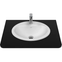 Раковина Creavit TP225-00CB00E-0000 52,5x45 см, встраиваемая сверху, белый