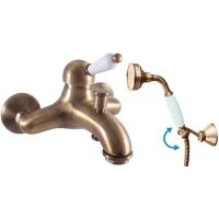 Смеситель для ванны Rav Slezak Labe L554.5/2SM