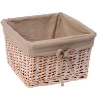 Плетеная корзина для белья WasserKRAFT Kammel WB-180-M