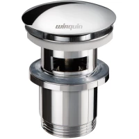 Донный клапан для раковины Wirquin 30723123 с переливом, хром