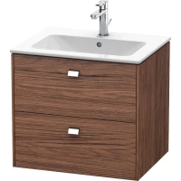Тумба темный орех 62 см Duravit Brioso BR410101021