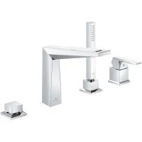 Смеситель на борт ванны Grohe Allure Brilliant 29525000 с душевым гарнитуром, хром