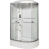 Душевая кабина 120x80x215 см Deto L520LGM прозрачное