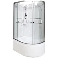 Душевая кабина 120x80x200 см Deto L620LN прозрачное