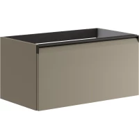 Тумба под раковину Onsen Fusion Hazelnut 78-BP-080-K1-M16 79,5 см, подвесная, фундук матовый