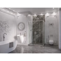 Душевой уголок 120x80 см Ambassador Forsa 17021107AX-80AX прозрачное