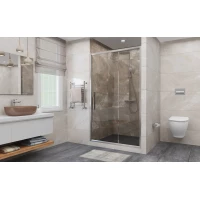 Душевая дверь 120-140 см Deto FC120 прозрачное