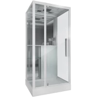 Душевая кабина 100x90x215 см Grossman GR166 прозрачное