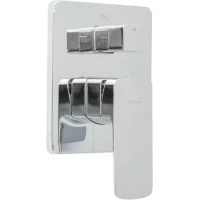 Смеситель для ванны Allen Brau Infinity X2 5.21014-00 встраиваемый, хром