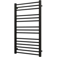 Полотенцесушитель электрический Grota Classic 4650186712141 900x530, ТЭН левый/правый, черный матовый