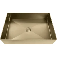 Раковина-чаша AltroBagno Astro AltroBagnoAstro001017OrSp 51x36 см, накладная, золотой матовый