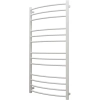 Полотенцесушитель электрический Grota Eco Calma 4607118215355 1200x630, ТЭН левый/правый, белый матовый