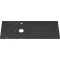 Столешница Misty Роял VS03-120 120 см L, черный матовый - 1