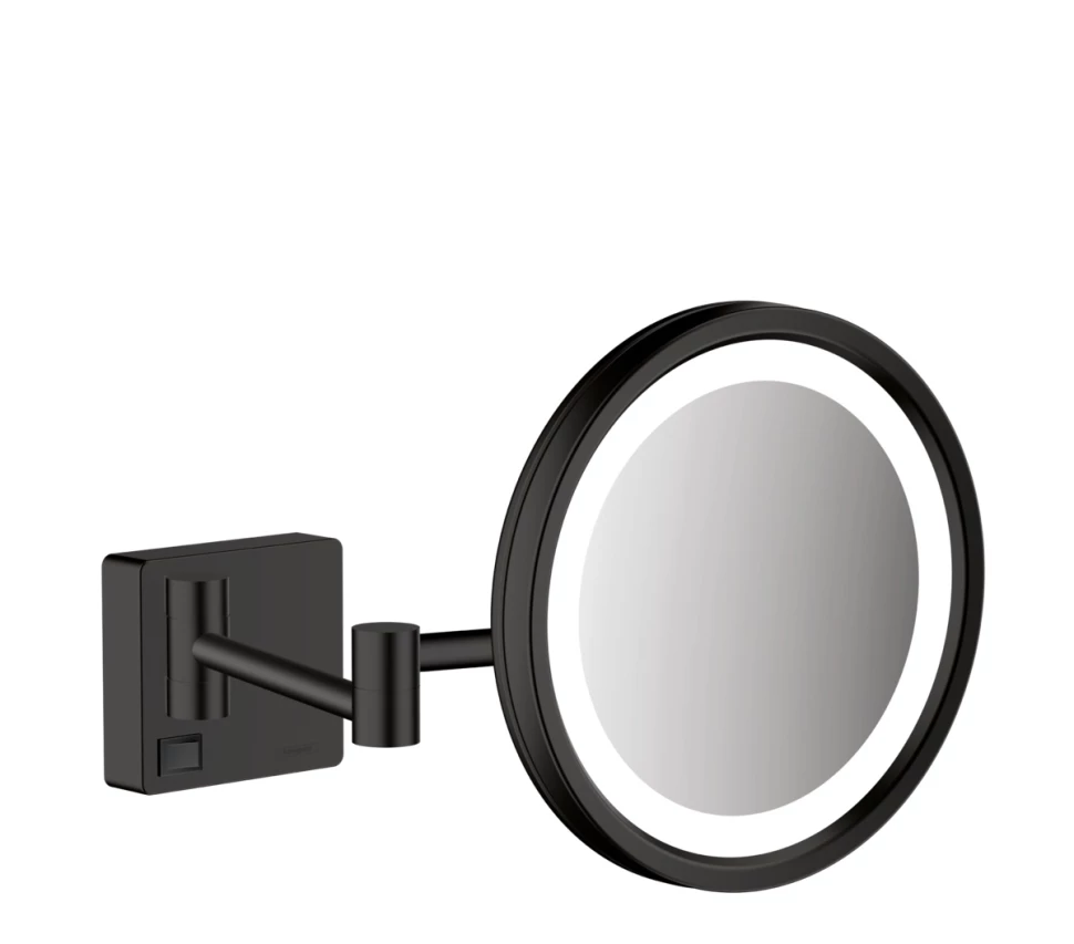Косметическое зеркало x 3 Hansgrohe AddStoris 41790670 зеркало косметическое doco daylight small pro розовое m002