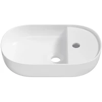 Раковина-чаша Wellsee WC Area 331801000 43x27 см, накладная, белый