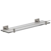 Полка стеклянная Wonzon & Woghand Polo WW-8927-BN 60 см, никель матовый
