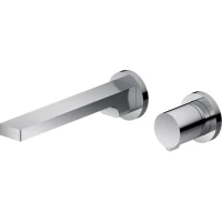 Смеситель для раковины Feramolli Dante CS8823F CoolStart, встраиваемый, никель матовый