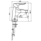 Смеситель для раковины с подключением к фильтру Swedbe Venado 1615 - 5