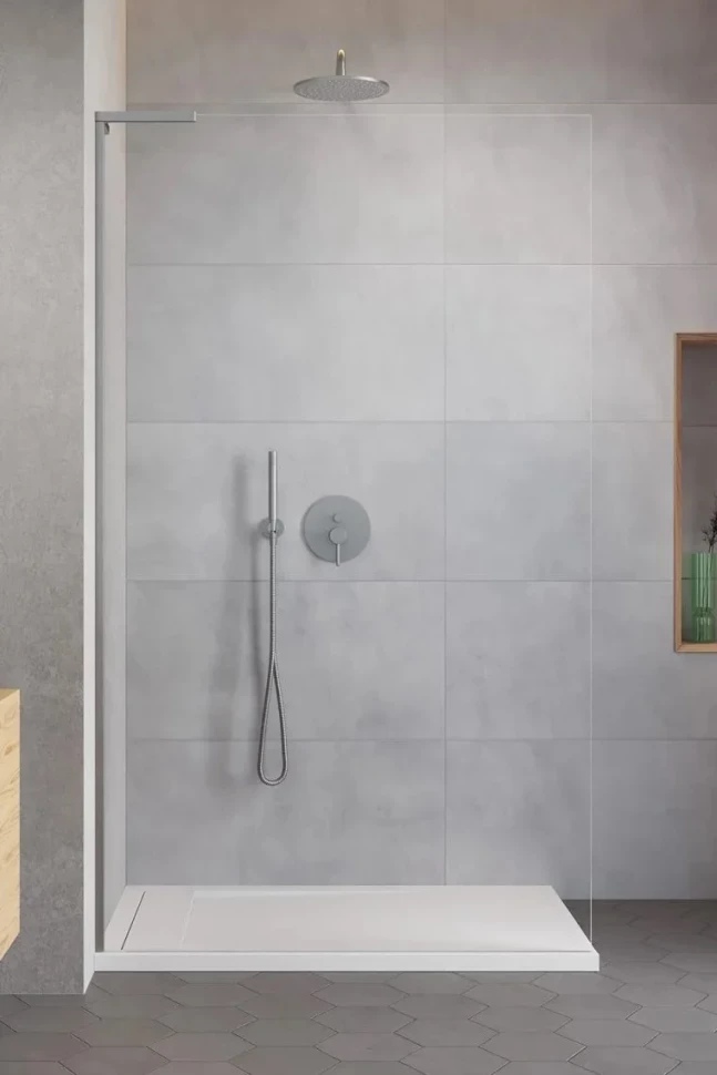 

Неподвижная перегородка Radaway Modo SL Brushed Nickel II 90 Left 10319094-91-01L прозрачное